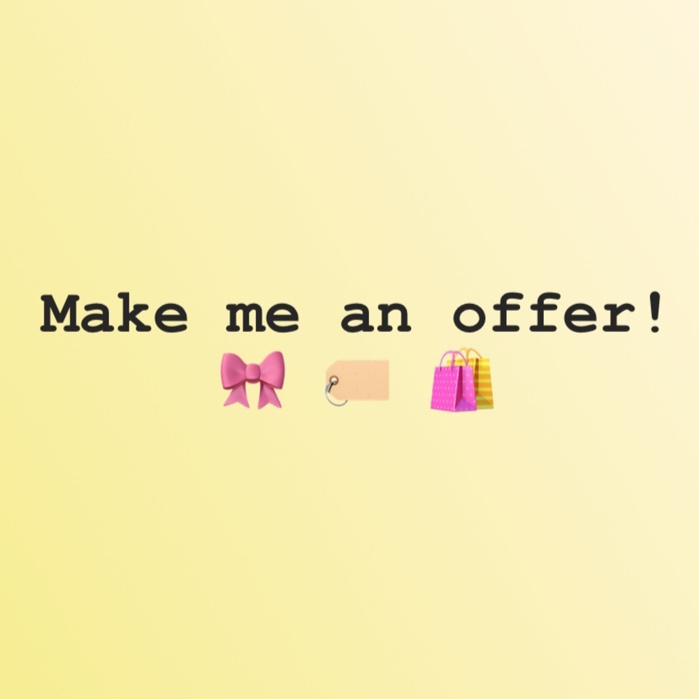 Reasonable offers will be accepted!